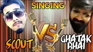 FNCscout vs TsmGhatak Singing competition l who is winer l PUBGMOBILE