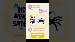 📖 Incy Wincy Spider Digital Story #storytellingforkids #eslteacher #englishteacher #english #esl