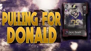 LIMITED TIME 94 OVERALL AARON DONALD! PULLING THREE GUARDIAN FANTASY PACKS! | MADDEN 19