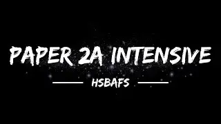 Paper 2A Intensive_A3C7 Financial Statements for Sole Proprietorship (I)