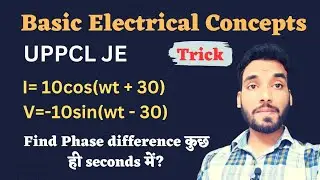 Phase and Phase difference |Power factor |lead,Lag concept #phasedifference #alternating quantity