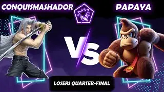 GL Intermedios #13 W. S. Final - Conqui (Sephiroth) Vs PAPAYA (DK) Smash Ultimate - SSBU Per&uacute;