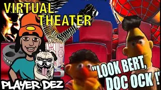 Ernie and Bert Watch a Movie (Spiderman) | Player Dez&rsquo;s Virtual Theater