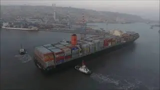 MAERSK EMERALD call Haifa Port for the first time