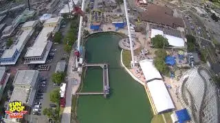 Sky coaster Fun Spot Florida 100m