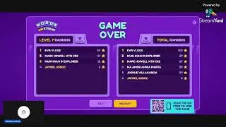 LIVE FOR WH || LETS PLAY WORD STREAM || LAPAGAN