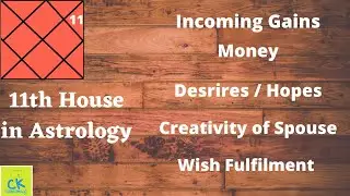 11th House in Astrology - Money, Desires & Hopes