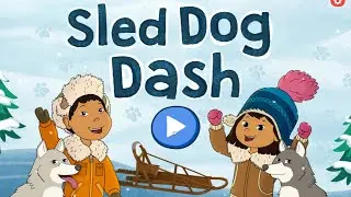 ❄️🐾 Molly&rsquo;s Adventures in the Snow: Helping Grandpa &ndash; Sled Dog Dash! 🐾❄️
