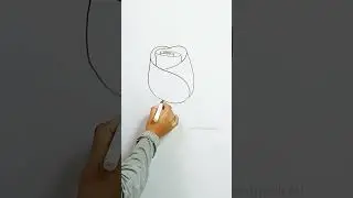 Rose Day Special Drawing 🌹 | Romantic Art #shorts #drawing #roseday #rosedrawing #rose