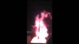 Steel Column exposed to pool fire