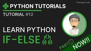 Python Tutorial #12 || if statements