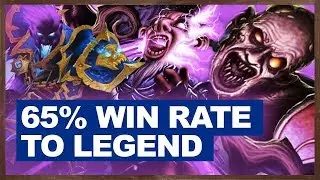65% Win Rate To Legend With Mind Blast Priest (49-26) | Hearthstone
