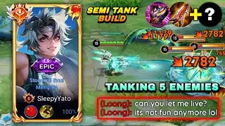 TOP 1 MENGYA SEMI TANK BUILD BURSTING & TANKING 5 ENEMIES IN FARM! | MENGYA BUILD & ARCANA
