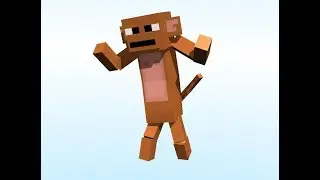 Playing Minecraft with a mute monkey