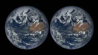 Rotating Earth ...in smooth 3D - to Fireflies by Owl City