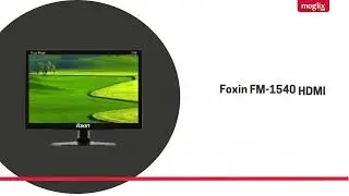 Sleek and Stunning Foxin FM 1540 15 1 inch LED Monitor