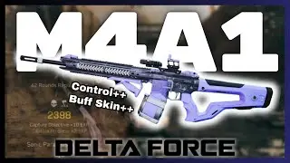 [Delta Force] Insane Build M4A1 META Spectrum Blitz Skin !! ( Rank Marshal Lobby - Gameplay 4K )