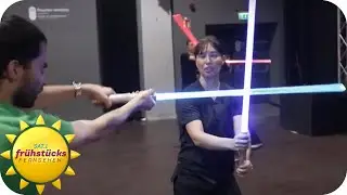 Kämpfen wie ein Jedi-Ritter | SAT.1 Frühstücksfernsehen