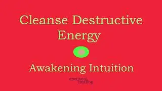 part 1| Cleanse Destructive Energy