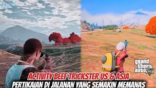 GANG WAR‼️PEPERANGAN DI JALANAN TAK TERHINDARKAN | GTA V ROLEPLAY