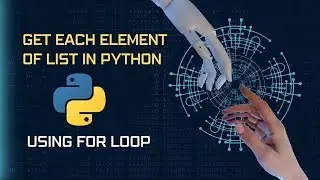 How to get each element of list in python - python tutorial #shorts  #shortvideo #ytshorts