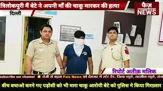 delhi Mayur Vihar Trilokpuri मे 60 साल की बुजुर्ग महिला के साथ बेटे ने किया ऐसा काम।सब हो गय हैरान ।
