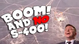 Russian air defense system S-400 destroyed in Crimea!