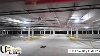LED Parking Garage Vs Fluorescent Tubes
