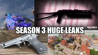 Cod mobile season 3 HUGE leaks | NEW guns , map , character , legendary weapons in season 3