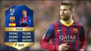 Обзор FIFA 17 TOTS Пике