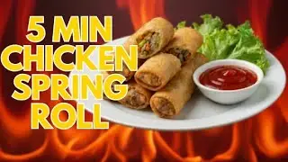 RAMZAN IFTAAR KE LIYE SAVE KARLO How To Make spring roll Most Loved Iftar Snack Crispy Spirig wrap 