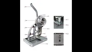 D03-10mm Semi-automatic Buckle Machine