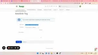 C&oacute;mo crear una tag en Keap - Infusionsoft. O en cualquier plataforma de CRM