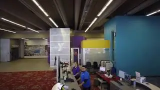 Drone Tour of the Wellmark YMCA in Downtown Des Moines