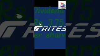 #stockmarket #dividendpayingstocks #dividendstocks #rites dividend announcement