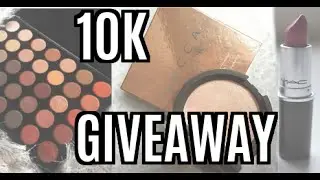 10K YOUTUBE GIVEAWAY!!!!! BECCA, MAC, GERARD COSMETICS, MORPHE BRUSHES & MORE!! | Jasmine Hand