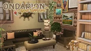Квартира в Ондарионе🌞│Строительство│Ondarion apartment│SpeedBuild│NO CC [The Sims 4]