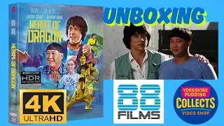 UNBOXING JACKIE CHAN HEART OF THE DRAGON 4KUHD 88FILMS 