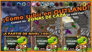 Guía Completa de Outland para nivel 150 | Rutas y Mejores Zonas de Caza por Clan | #PokeXgames
