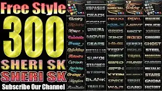 300 Photoshop Style Pack Free Download For All Version |Sheri Sk| |Photoshop Style|