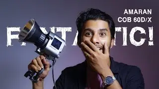 Best begineer professional video light Money can buy! Aputure Amaran COB 60D & 60X Review