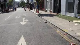 25th June 2020 Crime Scene Images, Shooting Incident, Blenheim Crescent/Portobello Road, W11.
