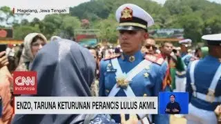 Enzo, Taruna Keturunan Perancis Lulus Akmil