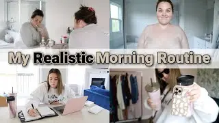 My Realistic Morning Routine | Sarah Rae Vargas
