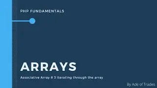 Standard Arrays #3 Array Iteration | PHP Fundamentals #PHPforBeginners #LearnToCode #Shorts