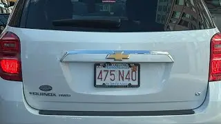 Boston Bad driver running red light near miss 3/7/25
