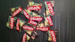 Kopiko Coffee Candy Satisfying Unboxing ASMR Video.