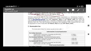 CA Exam Scheduled & Form Filling Dates for May'22 Announced (21/01/22) #CAexams #icai #CAStudents