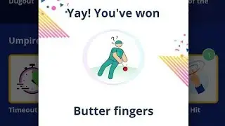 PAYTM BUTTER FINGERS FREE CARD || PAYTM CRICKET GAME