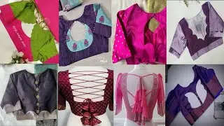 Blouse back neck designs.#blouse #blousecutting #blousebackneckdesigns #blousedesigns #modelblouses